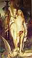 Oedipus and the Sphinx, Gustave Moreau (French, Paris 1826–1898 Paris), Oil on canvas